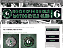 Tablet Screenshot of boozefightersmc6.com